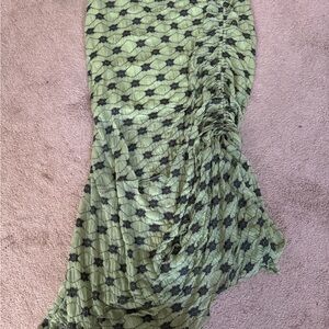 Free People Margot  Green Skirt